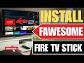 Install Fawesome TV on FireStick ⚡ Free Movies &amp; TV Shows (2026)!