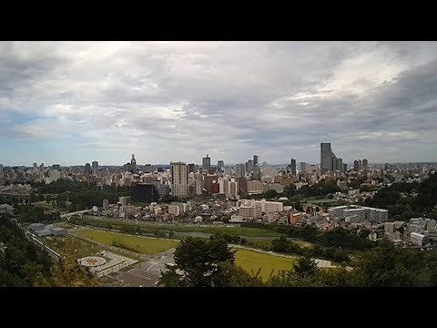 Sendai Skyline from Aoba Castle