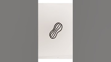 How to draw peanut #shorts