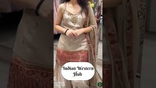 The Perfect Indo-Western Vibe 👗|| indo western outfit 💕#ootd​ #fashion​ #trending​ #outfit​ #shorts​