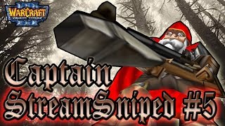 Warcraft 3 - Captain StreamSniped #5 (4v4 RT #27)