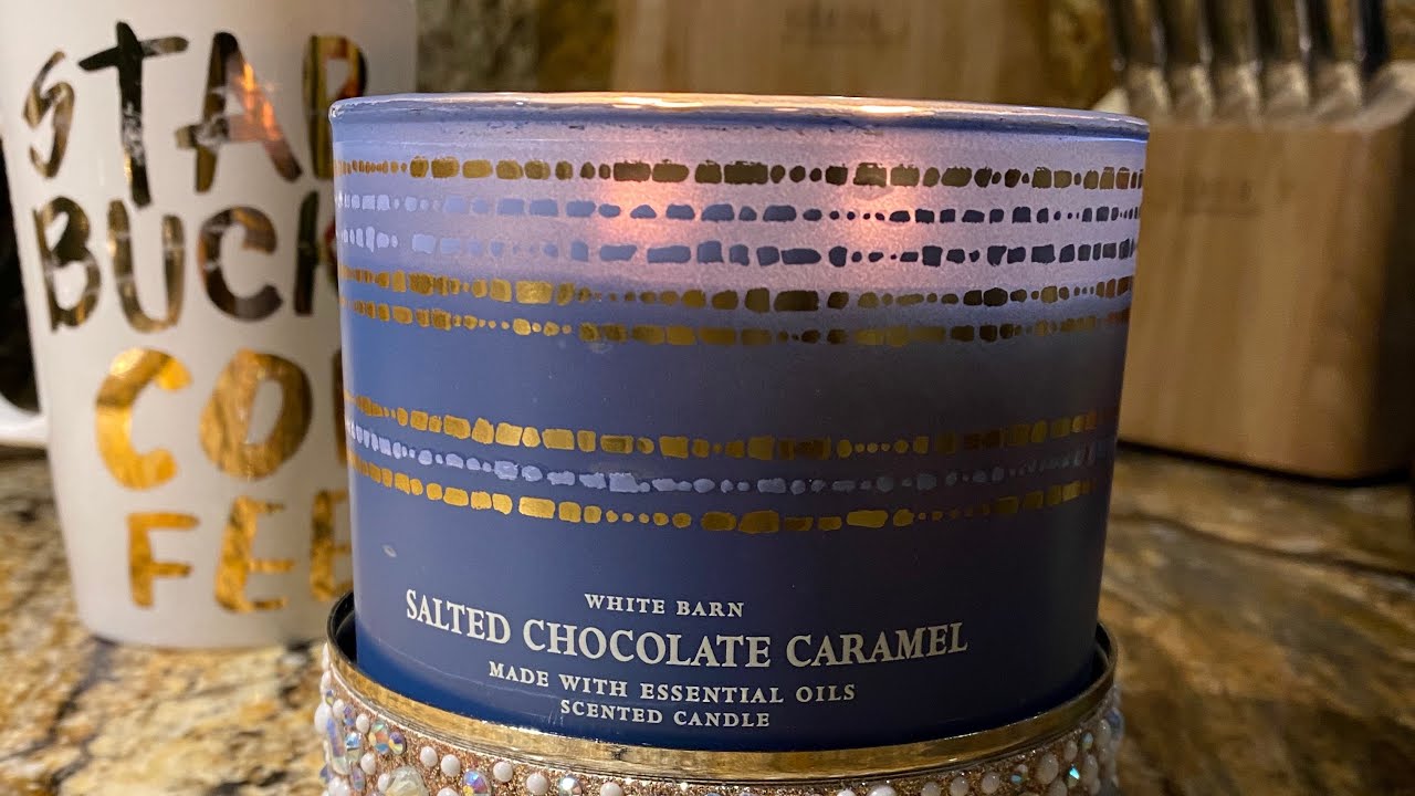 Bath and Body Works | Salted Chocolate Caramel 3 Wick
