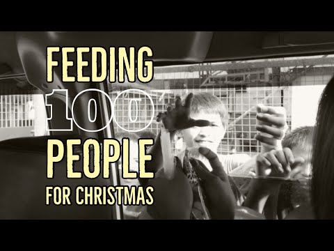 DJI OSMO POCKET ROADTEST | Feeding 100 People Para Sa Pasko l Vlogmas #1 | iAm DesPlaz