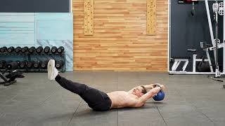 Hollow Body Kettlebell Pull Over
