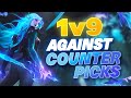 How to 1v9 against a Full-Counter Team!