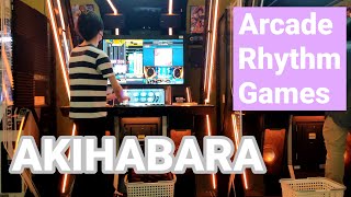 【Rhythm Games】AKIHABARA 🎼 Tokyo leisure land 2【4K】東京レジャーランド秋葉原2号店 🎵 音ゲー｜秋葉原