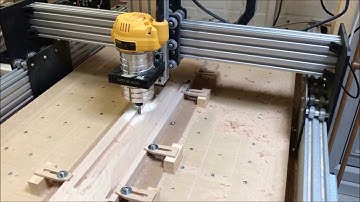 Workbee CNC Router Ooznest Telecaster style guitar neck Xpro3 Openbuilds