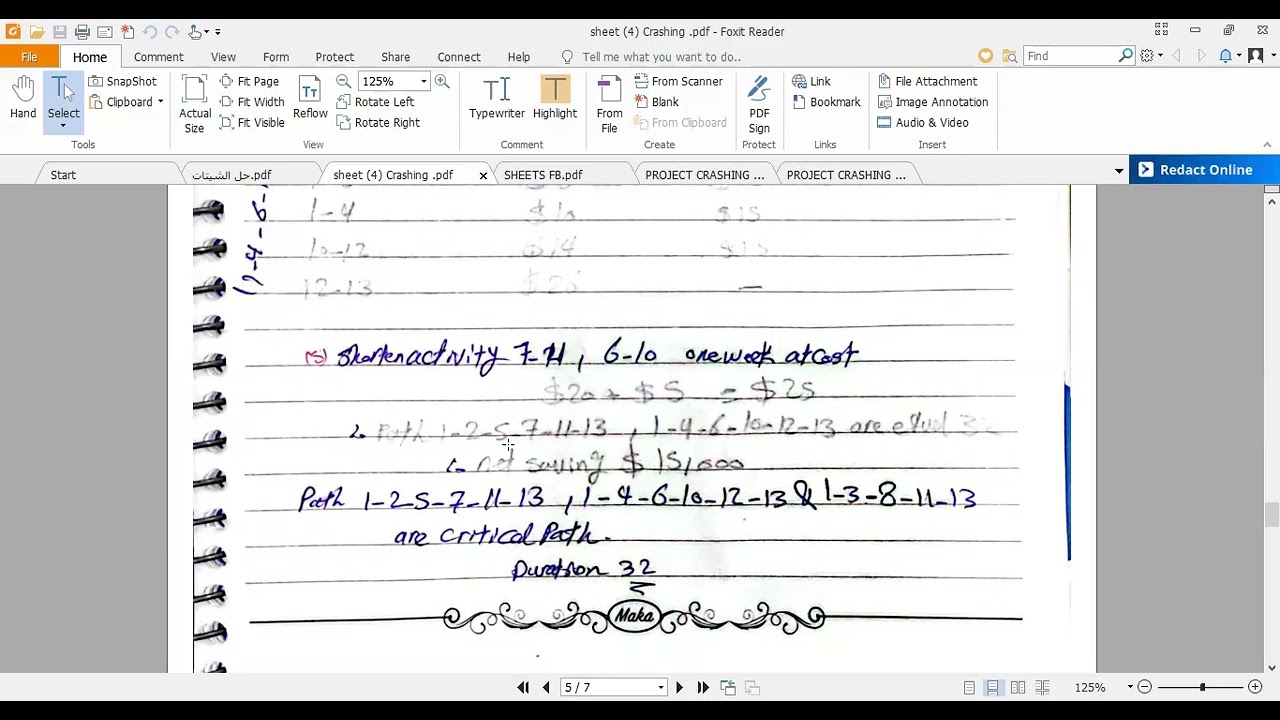 PROJECT CRASHING & Time Cost Trade-Off Part 2