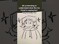 zoned out again yesterday #fypシ゚viral #relatable #artshorts #art #originacharacter #funny #relatable