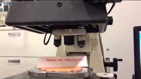 Turret Testing performed by Direct Advanced Operations, CA