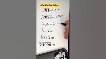 🎯Under root//Cube root//Square root Trick solution ✅💯💯 #maths #study #shorts #viralvideo #trending