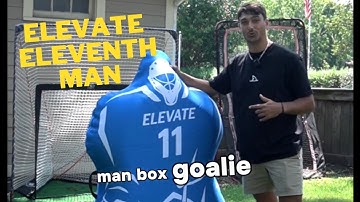 Elevate Lacrosse Box Goalie UNBOXING with The String Shark!