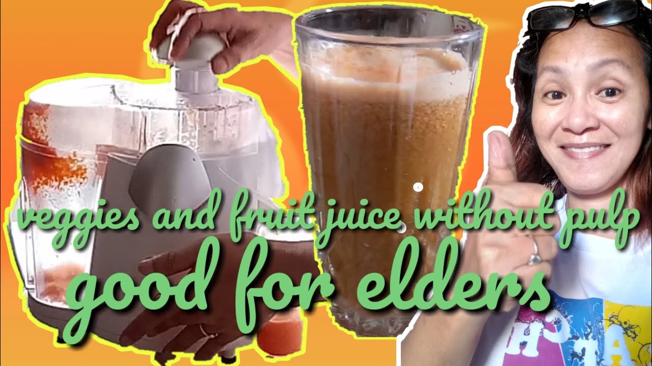 FRUITS & VEGETABLE JUICER without pulp YouTube