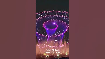 Đài phun nước âm nhạc đẳng cấp #vietglobal  #musicalfountain