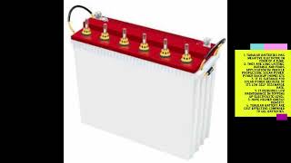 Gel Battery VS Tubular Battery