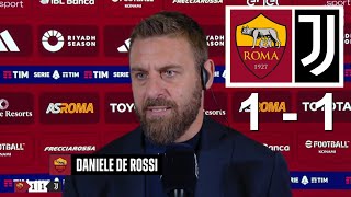Daniele De Rossi Intervista Post Roma 1 vs 1 Juventus 05/05/2024