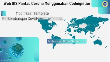 Implementasi WEB GIS Pantau Corona Menggunakan CodeIgniter || Video 2 - Konfigurasi CI dan Template