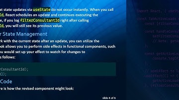 How to Fix the useState Not Updating Issue in React Functional Components