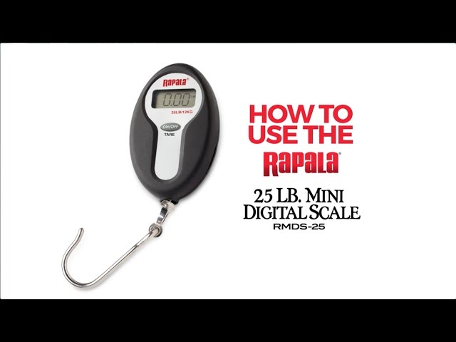 Rapala® RMDS 25 Scale Instructions 