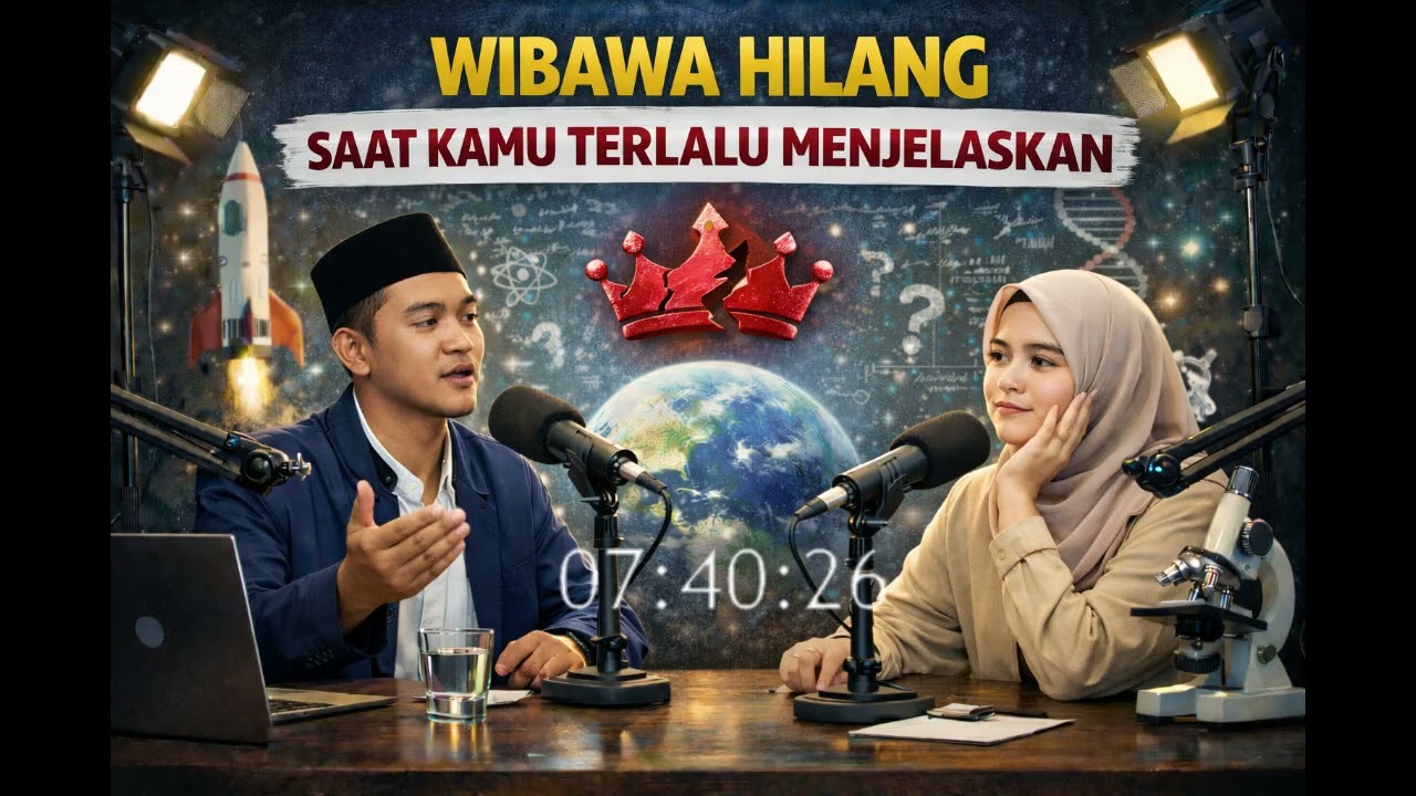 WIBAWA HILANG SAAT KAMU TERLALU MENJELASKAN