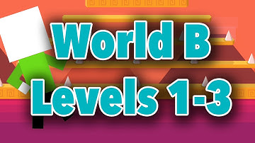 Mr. Jump Guide - World B Levels 1-3