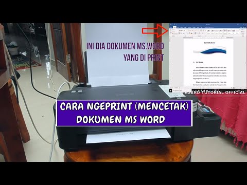 Video: Cara Mencetak Dokumen