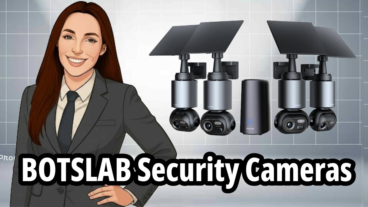 BOTSLAB Security Cameras Wireless Outdoor | Best AI Powered Home ...