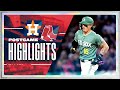 RED SOX HIGHLIGHTS: Red Sox vs. Astros - Jarren Duran Comes Up Big With 3-Run Homer