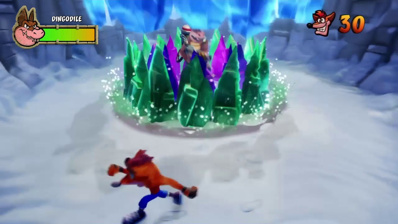 Crash N'Sane Trilogy ep 33 midnight run + Dingodyle + dino might