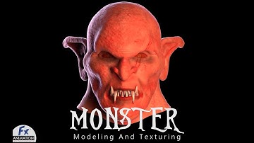 Fx Animation - Student work - Monster | 3D - Modelling | 3D Animation | Visakhapatnam |