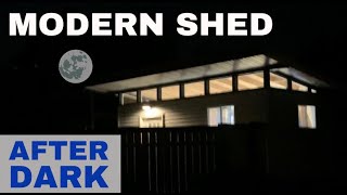 Our Modern Shed After Dark by Potter's Work 4,486 views 3 years ago 1 minute, 49 seconds