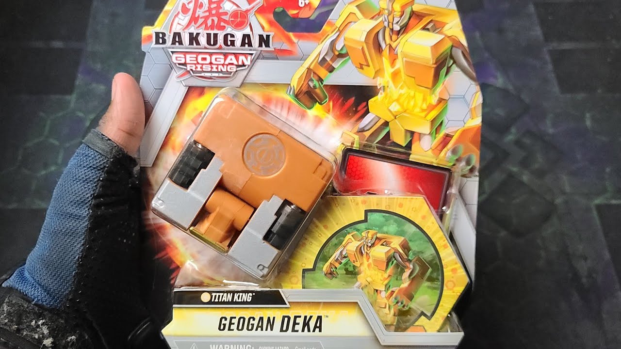 NEW BAKUGAN GEOGAN RISING DEKA AURELUS TITAN KING UNBOXING!