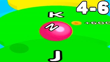 A-Z RUN gameplay All Levels Gameplay Android,ios (Level 4-6)