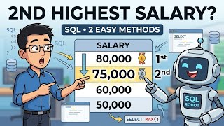 How to Find the 2nd Highest Salary in SQL | 2 Easy Methods Update