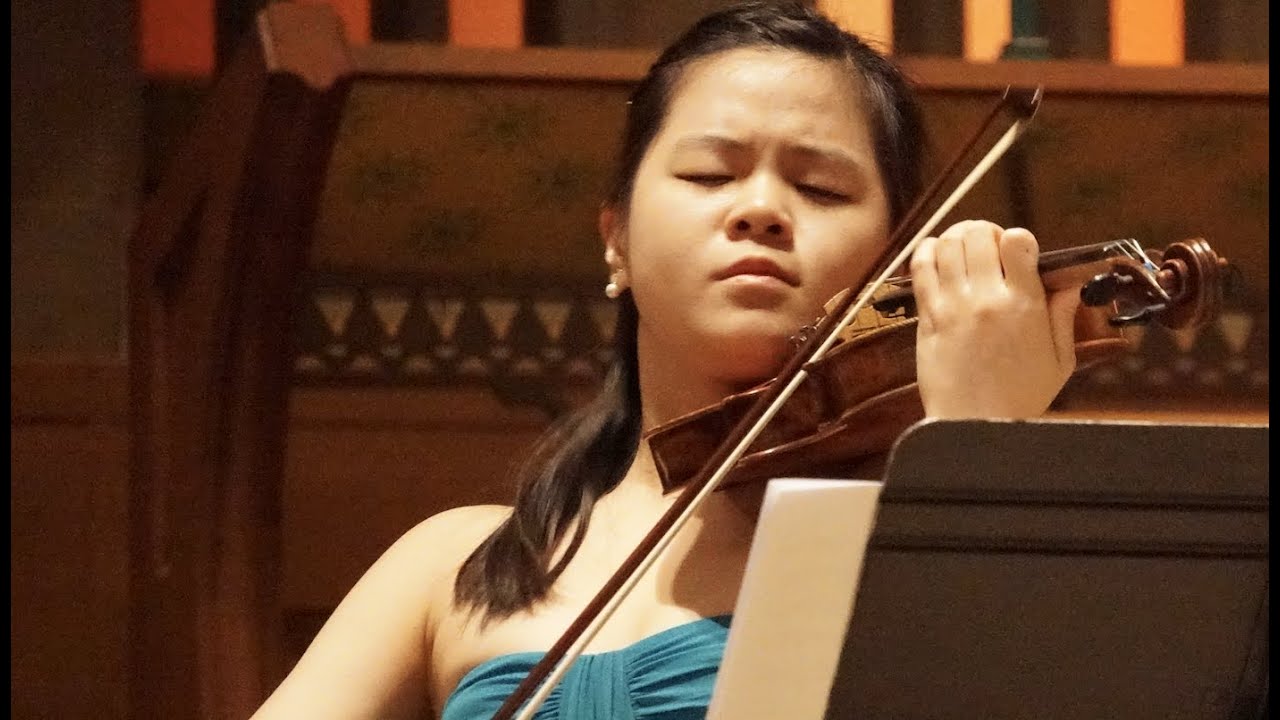 [NYCP] Schubert - Rondo for Violin in A major, D 438 (Li-Mei Liang, violin) 비올라 존스 알고리즘