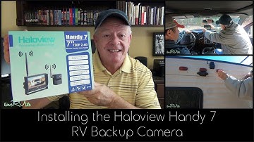 Installing the Haloview Handy 7 RV Backup Camera