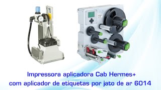 Cab Hermes Com Aplicador De Etiquetas Por Jato De Ar 6014