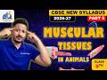 MUSCULAR TISSUES - ANIMALS (All Types Explained) | Class 9 CBSE New Syllabus 2026-27 | PART 6