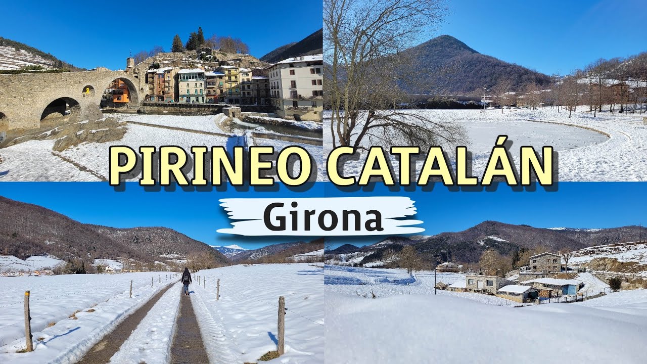 NIEVE en el PIRINEO CATALÁN ❄️ Sant Pau de Segúries y Camprodon | Girona, Cataluña