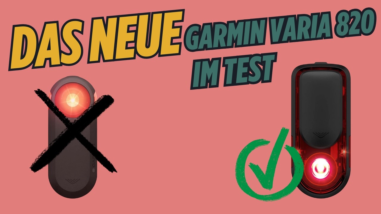 Garmin Varia 820 vs. RTL 516: Lohnt sich das 300€ Upgrade? – Ein erster Test auf der Straße!