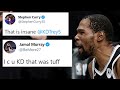 NBA PLAYERS REACT TO KEVIN DURANT VS MILWAUKEE BUCKS IN GAME 7 - KD HISTORIC PERFORMANCE ISNT ENOUGH