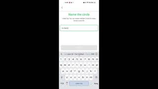 How to create circle in the app iLocator : Family Location screenshot 3