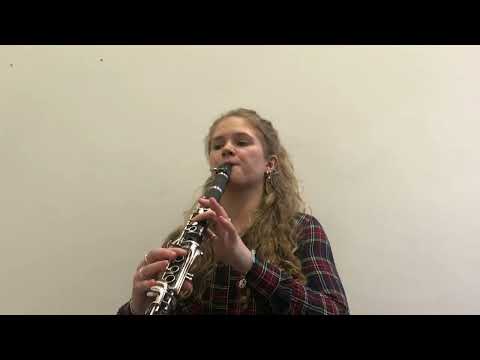 Straight Shot Blues - for solo clarinet in Bb