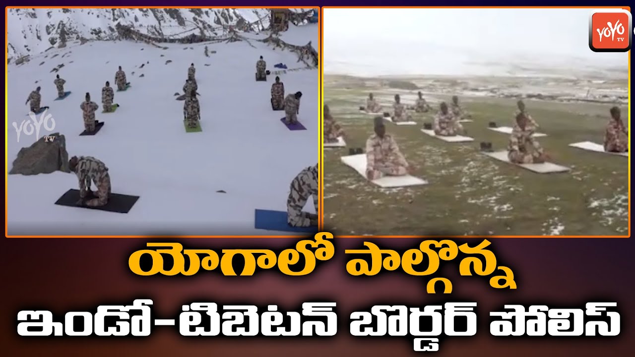 ITBP Soldiers Personnel Practice Yoga High Up In Ladakh | International Yoga Day 2020 | YOYO TV