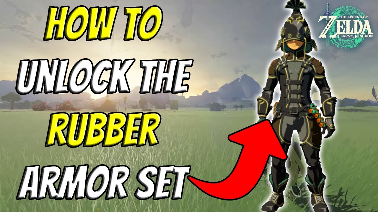 How To Unlock The Rubber Armor Set In Tears Of The Kingdom - YouTube