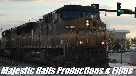 [CSXT]98 CW44AC & 6 [CW44AC]Leads Q470-01 NB W/A Terrible 3rd Gen K5LA In Fay NC