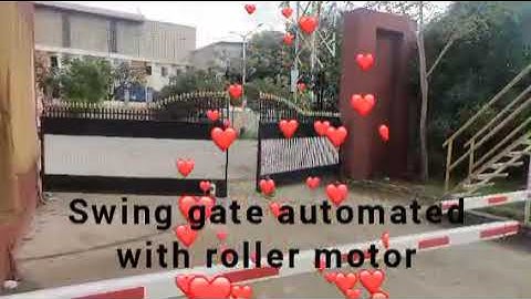 Swing gate automation
