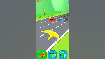 Shape shifting and transform the character gameplay - Android iOS games #virelshorts #shorts