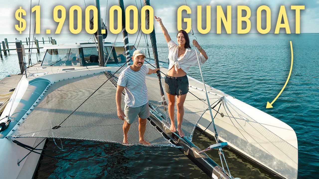 BOAT TOUR: $1.9 Million GUNBOAT (+ New Trimaran Update!) 