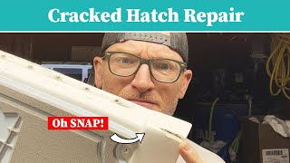Fiberglass Boat Hatch Repair Step By Step using epoxy and polyester resins